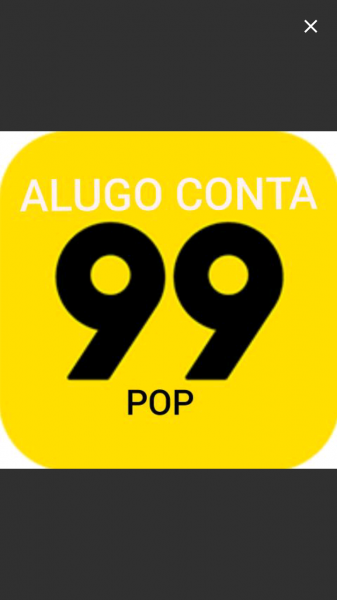 Alugo conta do aplicativo 99pop